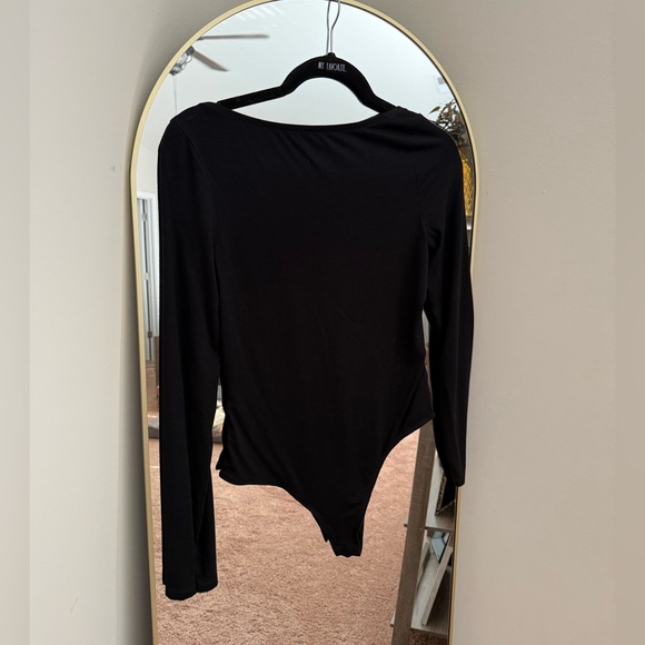 EUC ASOS Long Sleeve Backless Bodysuit - Picture 6 of 8